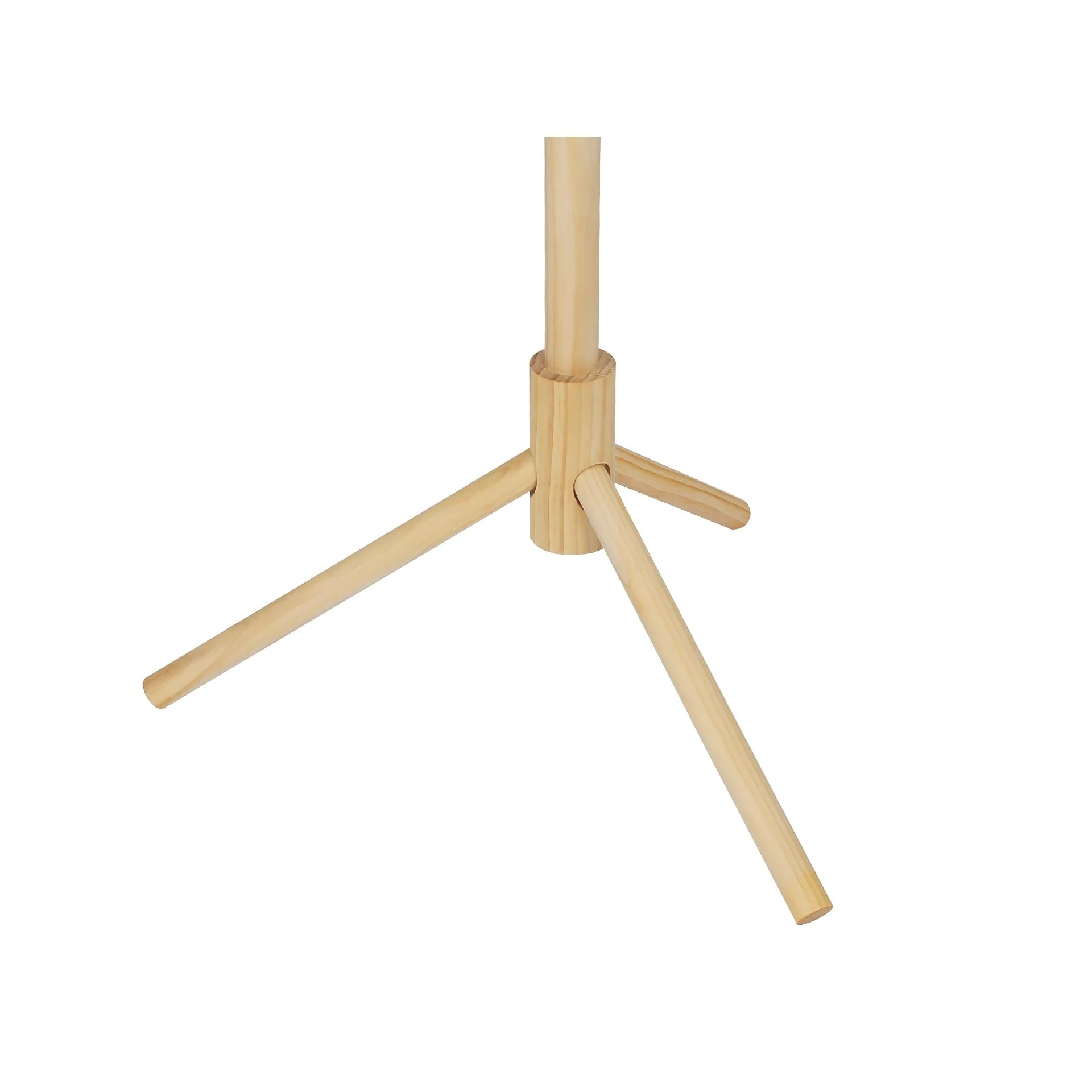 Wooden Clothes Rack Coat Rack Stand - Wood - Image 3