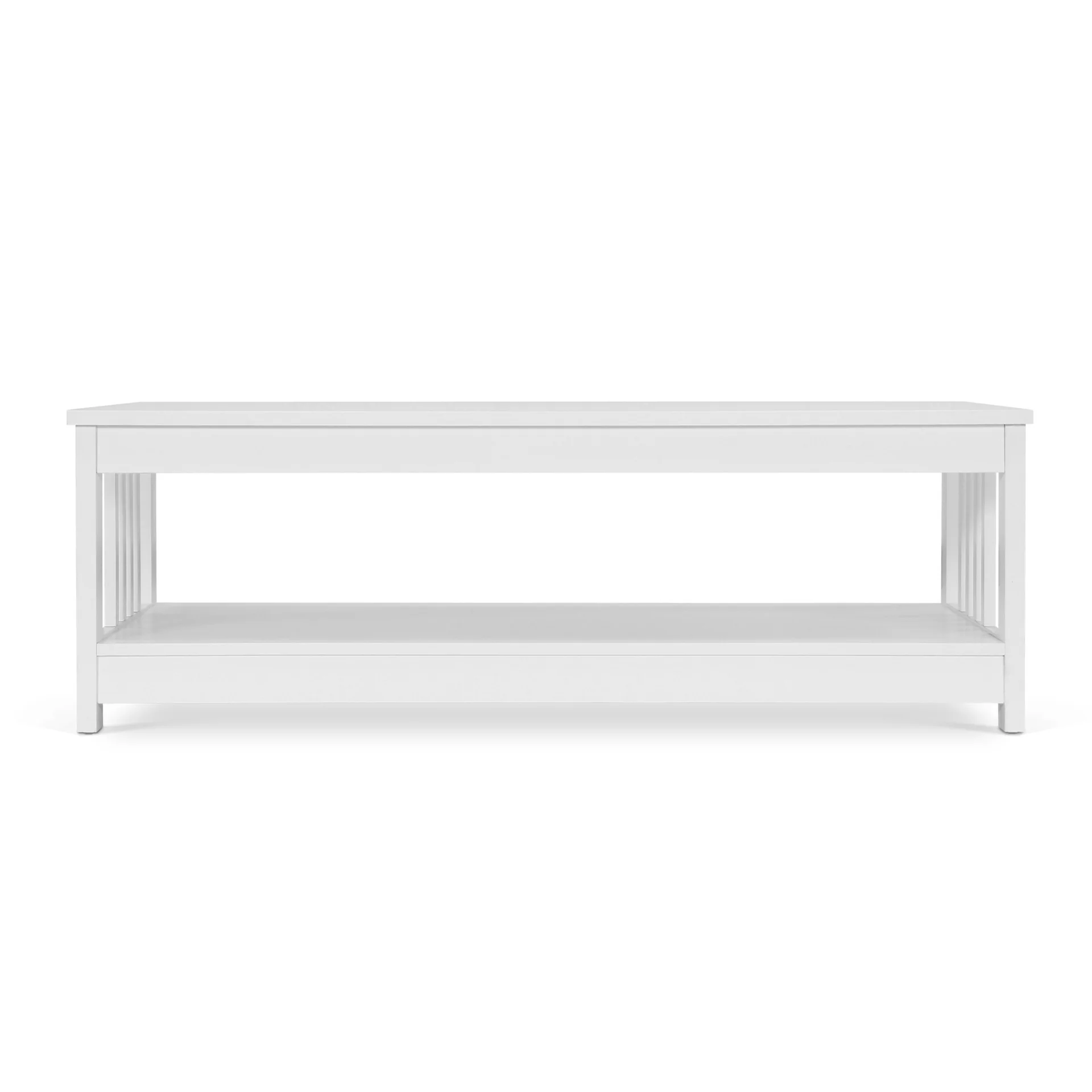 Wular Rectangle Coffee Table - White - Image 10