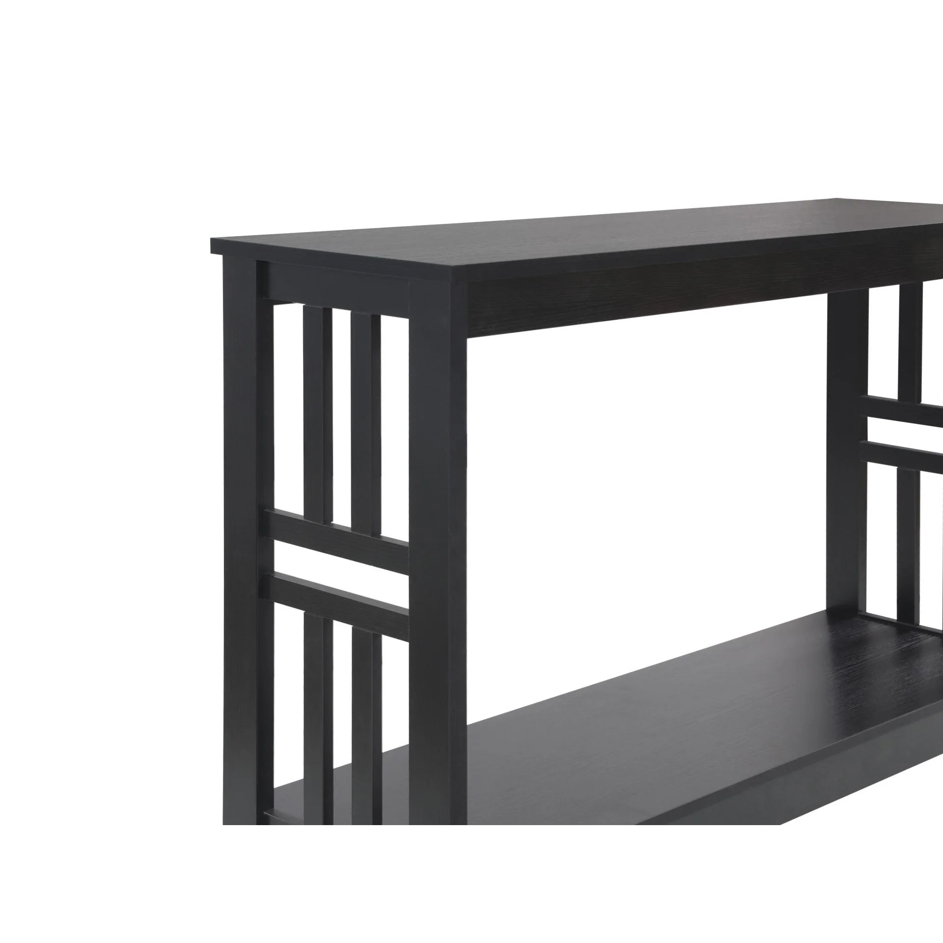 Wular Wooden Console Table - Black - Image 10