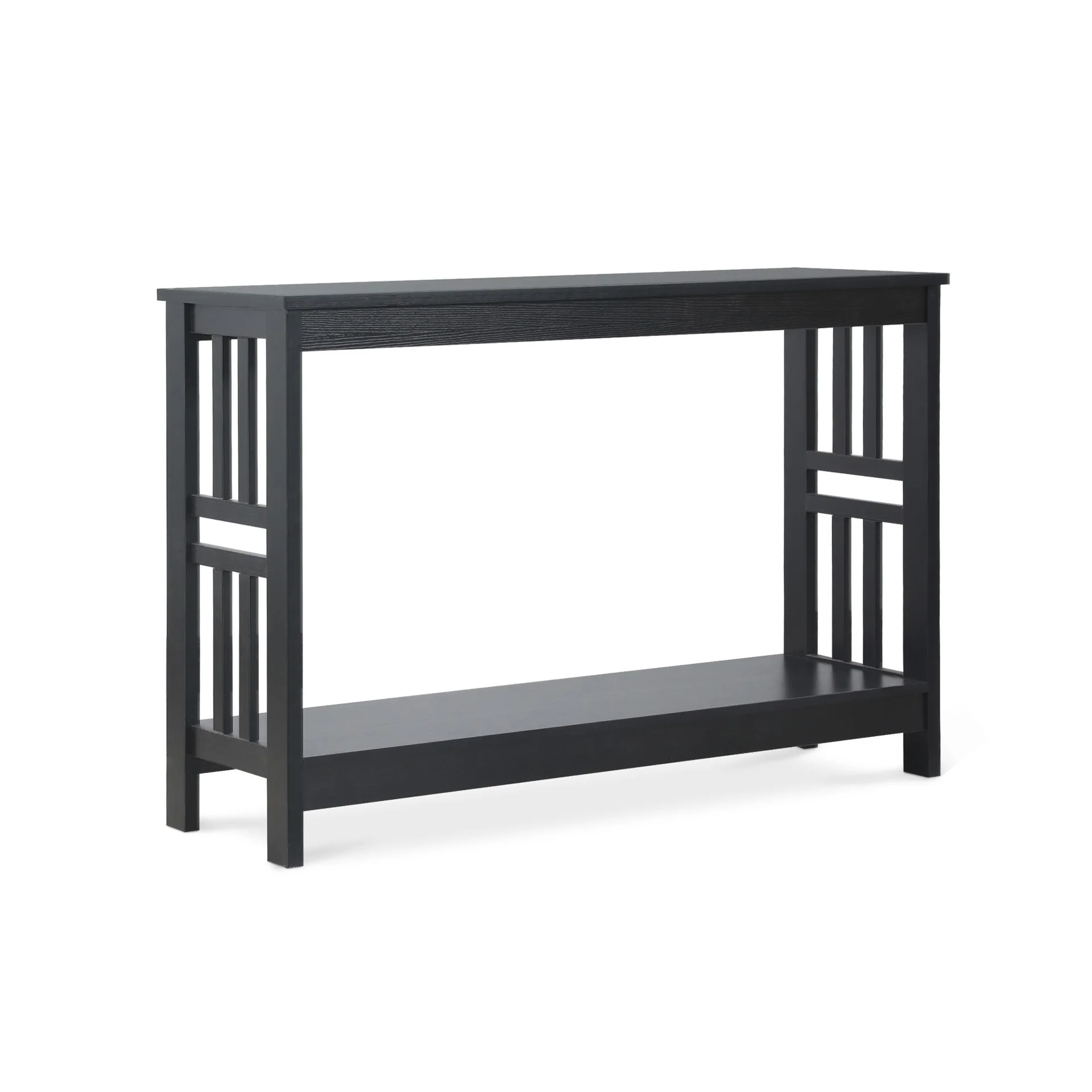 Wular Wooden Console Table - Black - Image 8