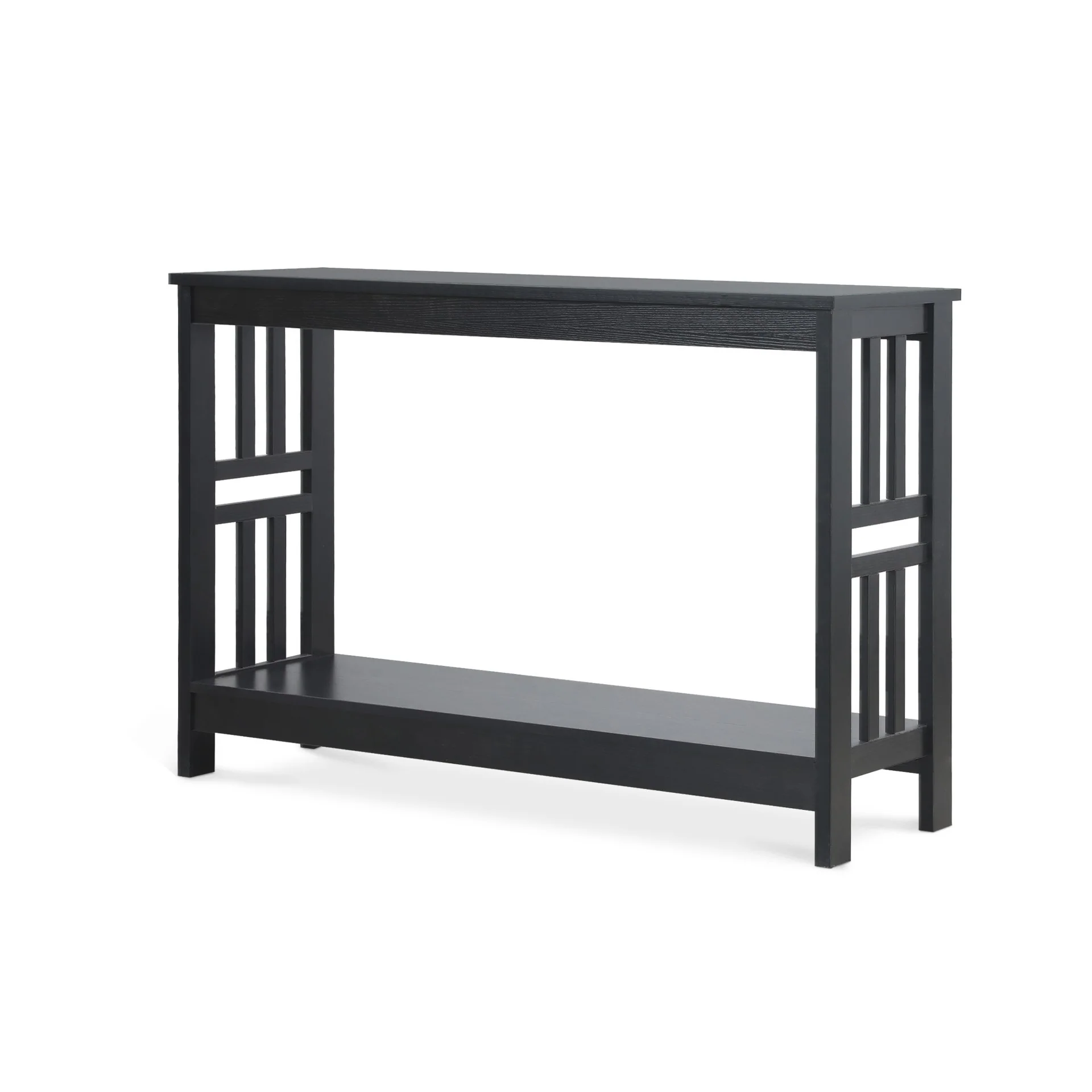 Wular Wooden Console Table - Black - Image 9