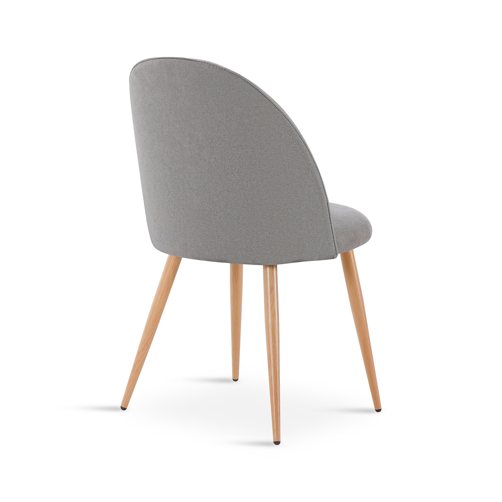 Wyatt Linen Dining Chair - Set of 2 - Light Grey - Image 10