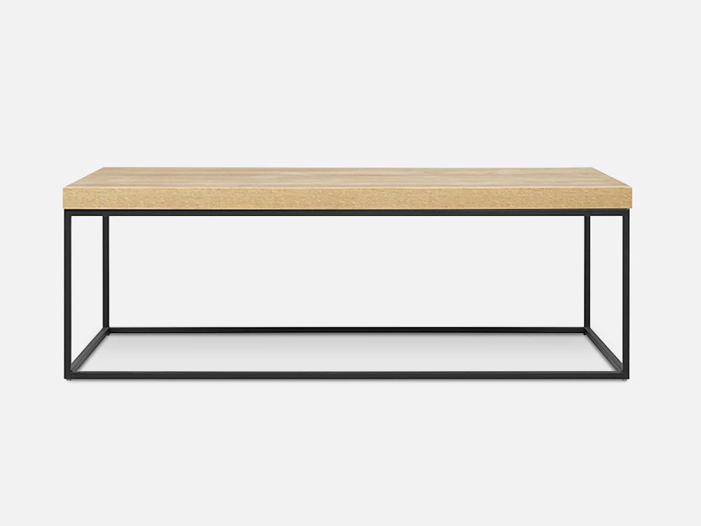 XOAN Rectangular Coffee Table 119cm x 59cm - Oak - Image 5