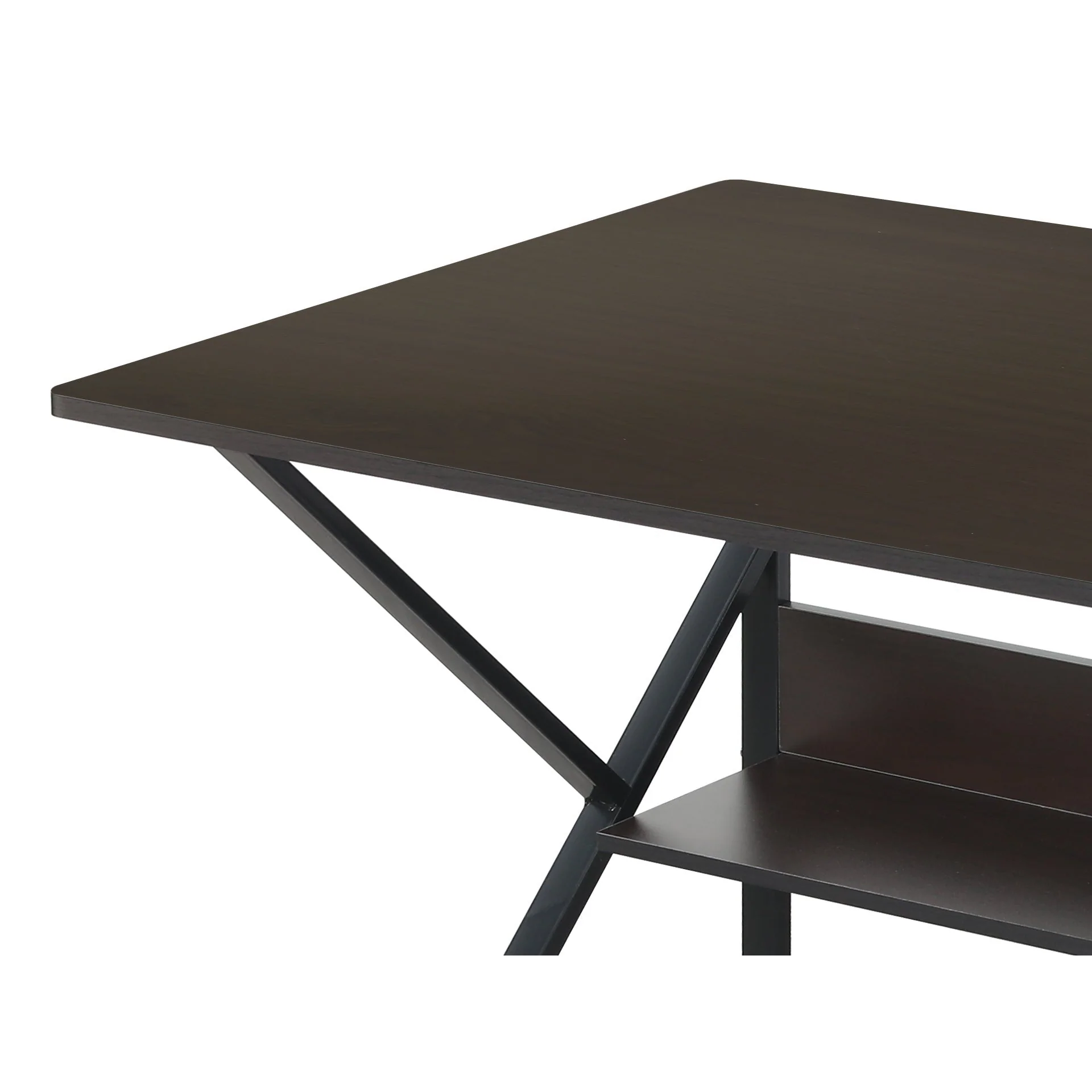 Yael 100cm Computer Desk - Black Walnut - Image 8