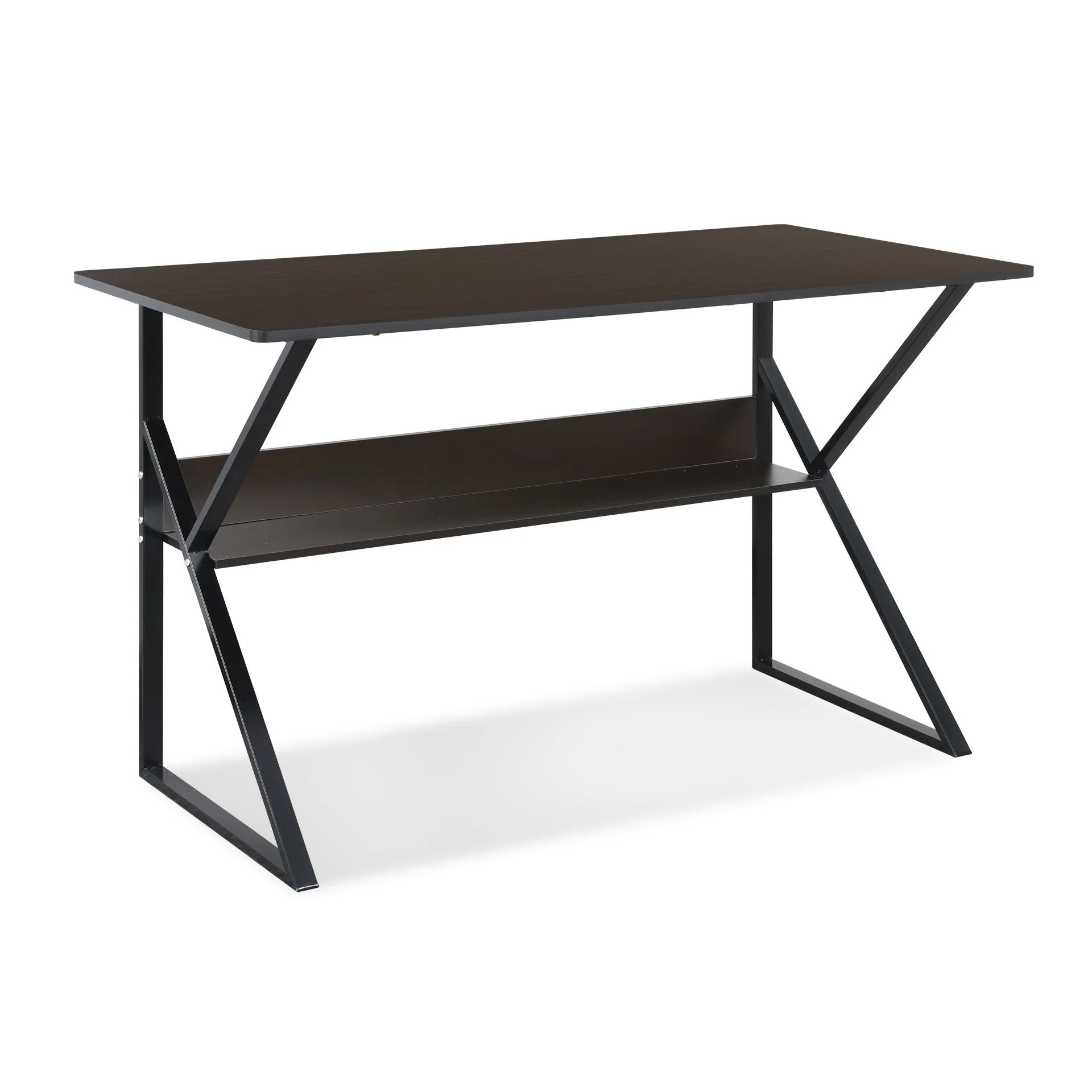Yael 120cm Computer Desk - Black Walnut - Image 6