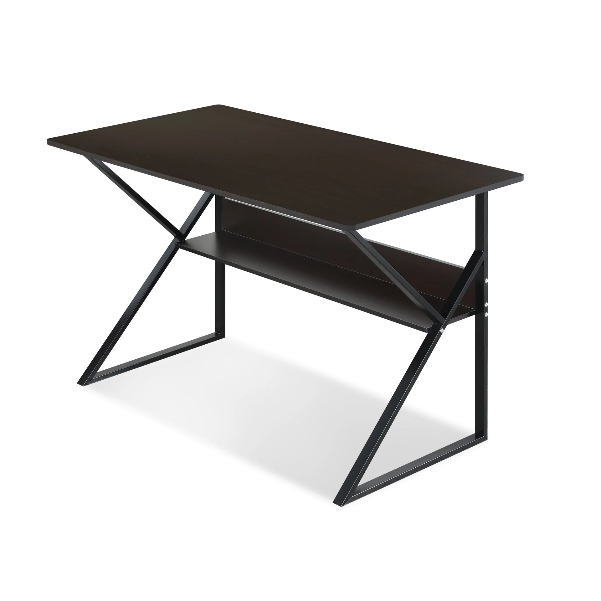 Yael 120cm Computer Desk - Black Walnut - Image 8